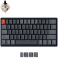 Keychron K12 60% RGB Gateron G Pro Brown Hot-Swappable Aluminum Wireless Mechanical Keyboard