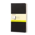 Moleskine: Cahier Large Journal Plain - Black (3 Pack)