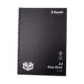 Spirax P595 Polypropylene Notebook A4 - Black