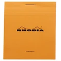 Rhodia Bloc Pad No. 8 Shopping Lined Orange