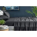 Ovela 100% Natural Bamboo Bed Sheets Set (Double, Charcoal)