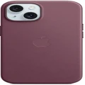 Apple: iPhone 15 Plus FineWoven Case with MagSafe - Mulberry