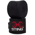 Sting 4M Elasticated Hand Wraps - Black