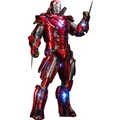 Marvel: Iron Man (Silver Centurion Armor/Suit Up) - 12" Action Figure