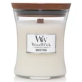 WoodWick: Medium Candle - White Teak