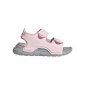 Adidas Infant Girls' Swim Sandals - Clear Pink (Size 5.5K US)