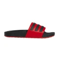 Adidas Men's Adilette Boost Casual Shoes - Vive Red/Core Black/Core Black (Size 11.5 US)