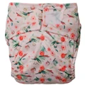 Nestling: Sassy Simple Nappy Cover - Pink Hummingbird