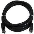 1m 8ware Cat6a UTP Snagless Ethernet Cable Black
