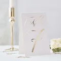 Ginger Ray: Table Card Numbers 1-12 - Gold Wedding