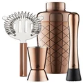 Maxwell & Williams: Cocktail & Co Lafayette Cocktail Set - Rose Gold (4pc Set)