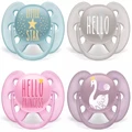 Avent: Ultra Soft Pacifier - Assorted Design 2 Pack (6-18m)