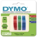 Dymo: Embossing Tape - Business Colours 3 Pack (9mm x 3m)