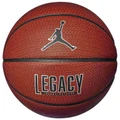Jordan Legacy 2.0 8P Basketball - Amber / Black / Metallic Silver / Black - Size 7