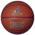 Jordan Legacy 2.0 8P Basketball - Amber / Black / Metallic Silver / Black - Size 7
