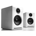 Audioengine A2+ Wireless Speakers Hi-Res Audio Bluetooth Bookshelf Speaker White