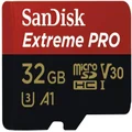 SanDisk Extreme Pro - 32GB MicroSDHC SD Card