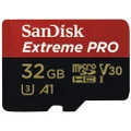 SanDisk Extreme Pro - 32GB MicroSDHC SD Card