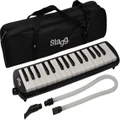 Stagg Melostar reed keyboard 32 keys w/ tube and bag (Black)