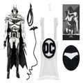 DC Multiverse: Batman (White Knight) [Line Art] - 7" Action Figure