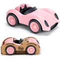 Green Toys Race Car (Pink)