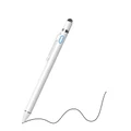 Stylus Fine Point Digital Pen for Touch Screens - White