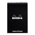 Rhodia Classic Notepad Spiral A5 Dotted Black