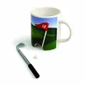 Kikkerland: Putter Cup Golf Novelty Mug (With Pen)