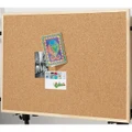 Quartet Pine Frame Cork Board - 900mm x 600mm