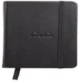 Webnotebook A6 Leatherette with Elastic Closure (Black)