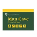 Man Cave - A5 Wooden Sign
