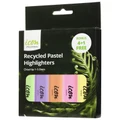 Icon: Recycled Chisel Tip Highlighter - Pastel Colours (4+1 Bonus Pack)