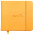 Webnotebook A6 Leatherette with Elastic Closure (Orange)