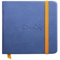 Rhodiarama Hardcover Notebook Pocket Lined Sapphire