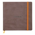 Rhodiarama Softcover Notebook A5 Lined Chocolate