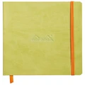 Rhodiarama Softcover Notebook A5 Lined Anise Green