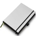 Lamy: A5 Hardcover Notebook - Silver With Black Trim