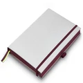 Lamy: A6 Hardcover Notebook - Silver With Dark Purple Trim