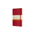 Moleskine: Classic Large Soft Cover Notebook Ruled - Scarlet Red