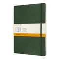 Moleskine: Classic X-Large Soft Cover Notebook Ruled - Myrtle Green