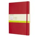 Moleskine: Notebook Classic X-Large Soft Cover Notebook Plain - Scarlet Red