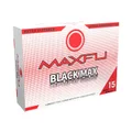 15 x Maxfli Black Max Golf Balls - White