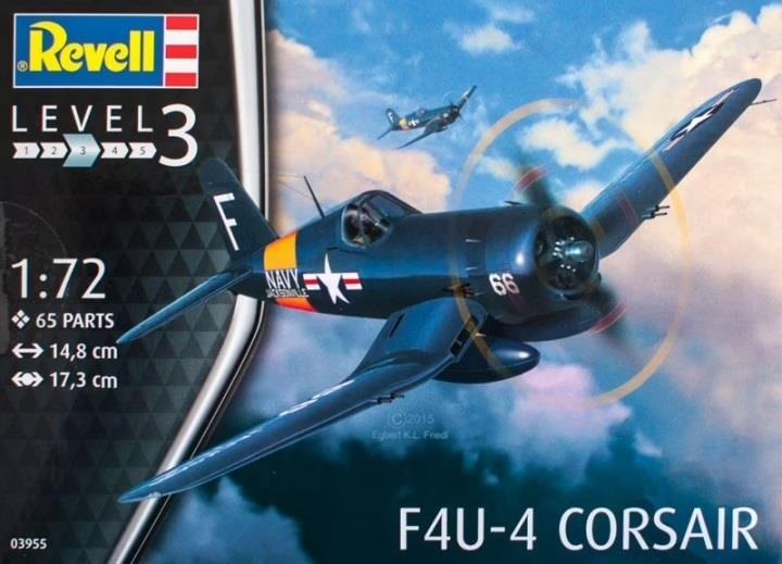 Revell: 1/72 F4U-4 Corsair - Model Kit