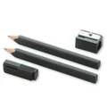Moleskine Black Pencil Set with Sharpener
