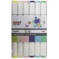 Kent: Spectra Graphic Design Marker Brush - Pastel (Set of 6)