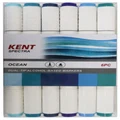 Kent: Spectra Graphic Design Marker Brush - Ocean (Set of 6)