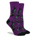Good Luck Socks: Women's Witch Socks (Size 5-9)