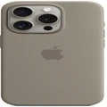 Apple: iPhone 15 Pro Silicone Case with MagSafe - Clay