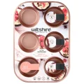 Wiltshire: Rose Gold 6 Cup Muffin Pan