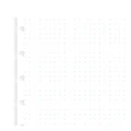 Filofax: A5 Notebook Grid Dot Journal Refill Paper